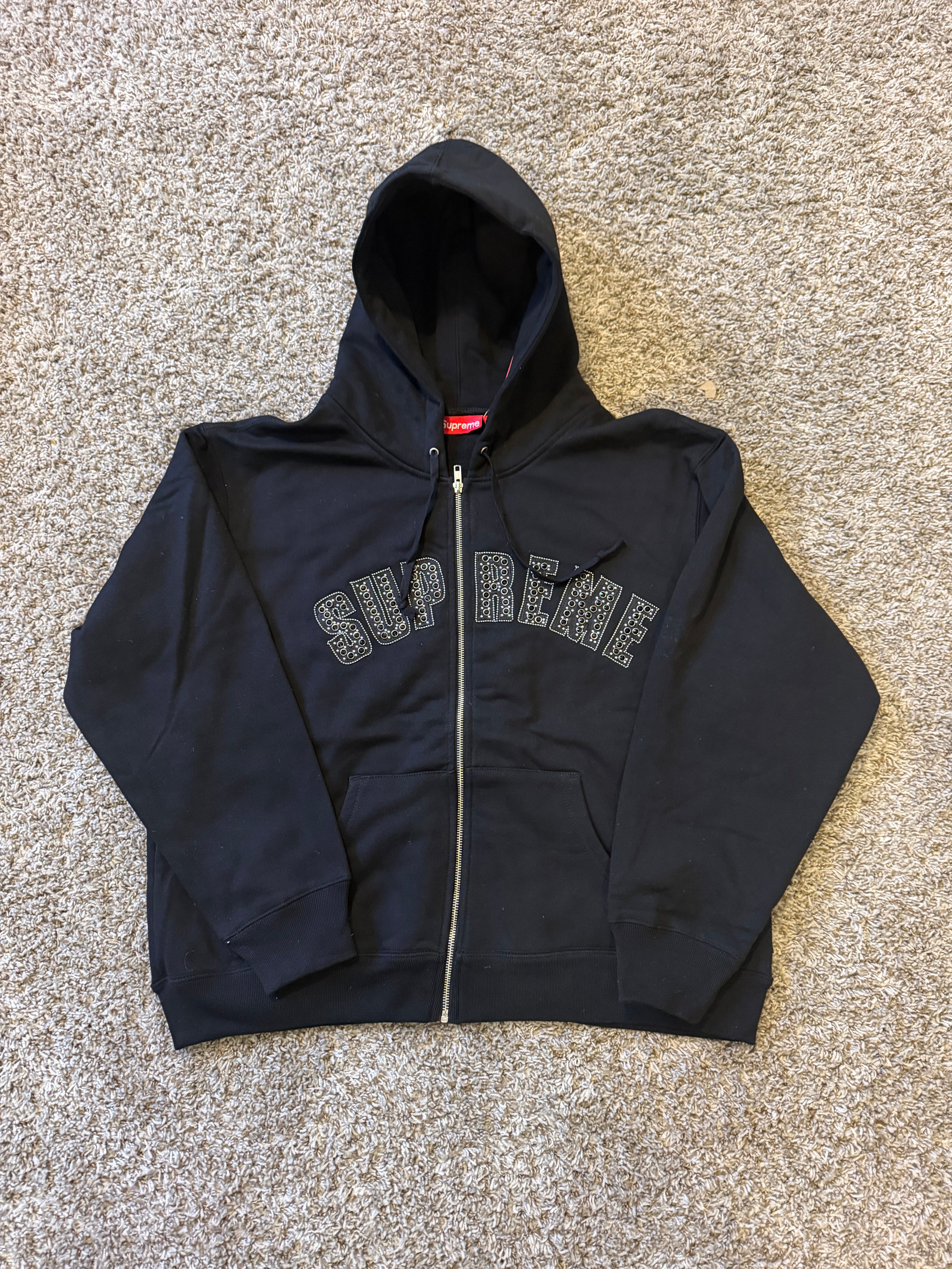 Supreme b.b. Simon Zip Up Hooded Sweatshirt