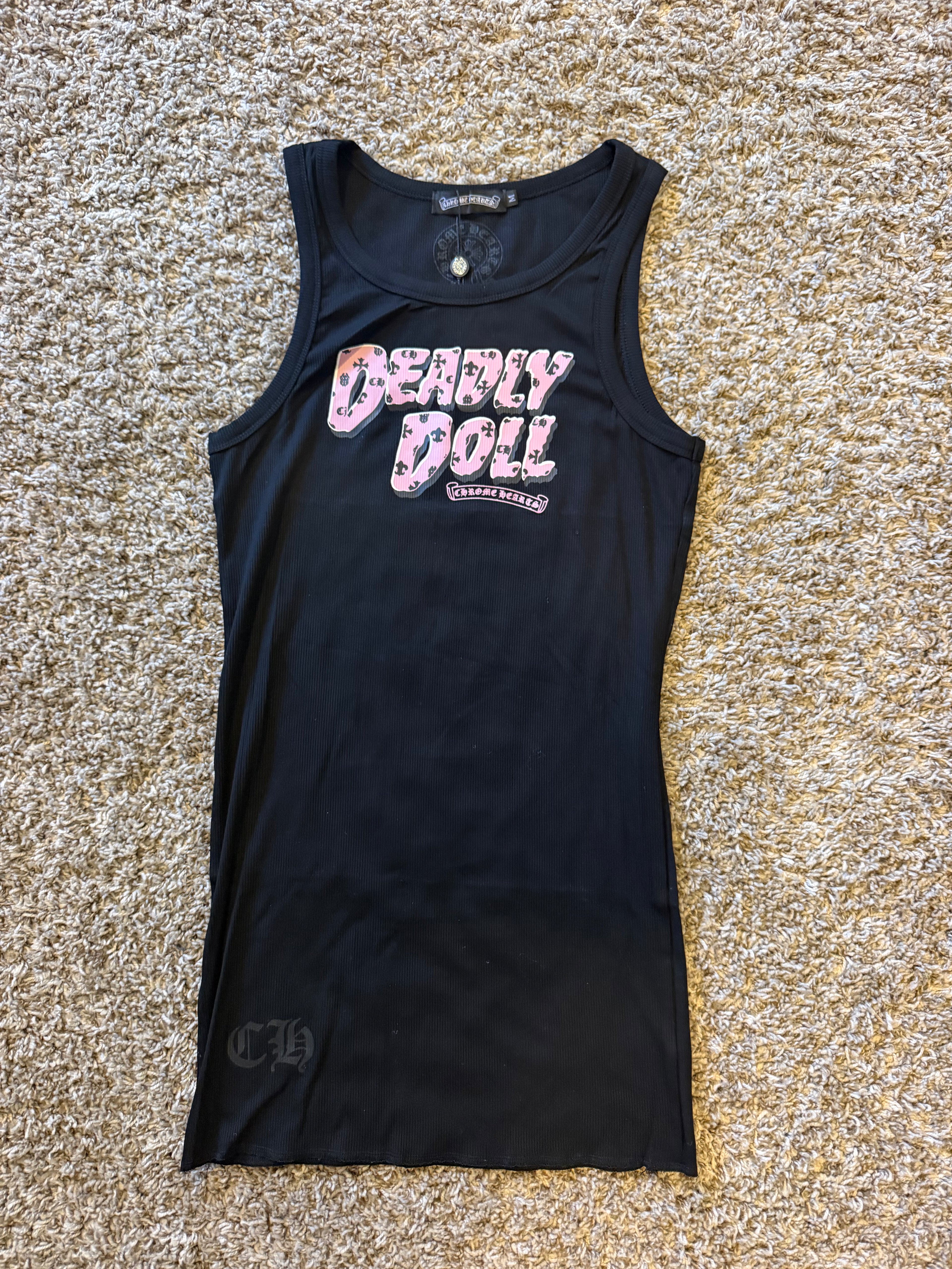 Chrome Hearts x Deadly Doll Tank Top